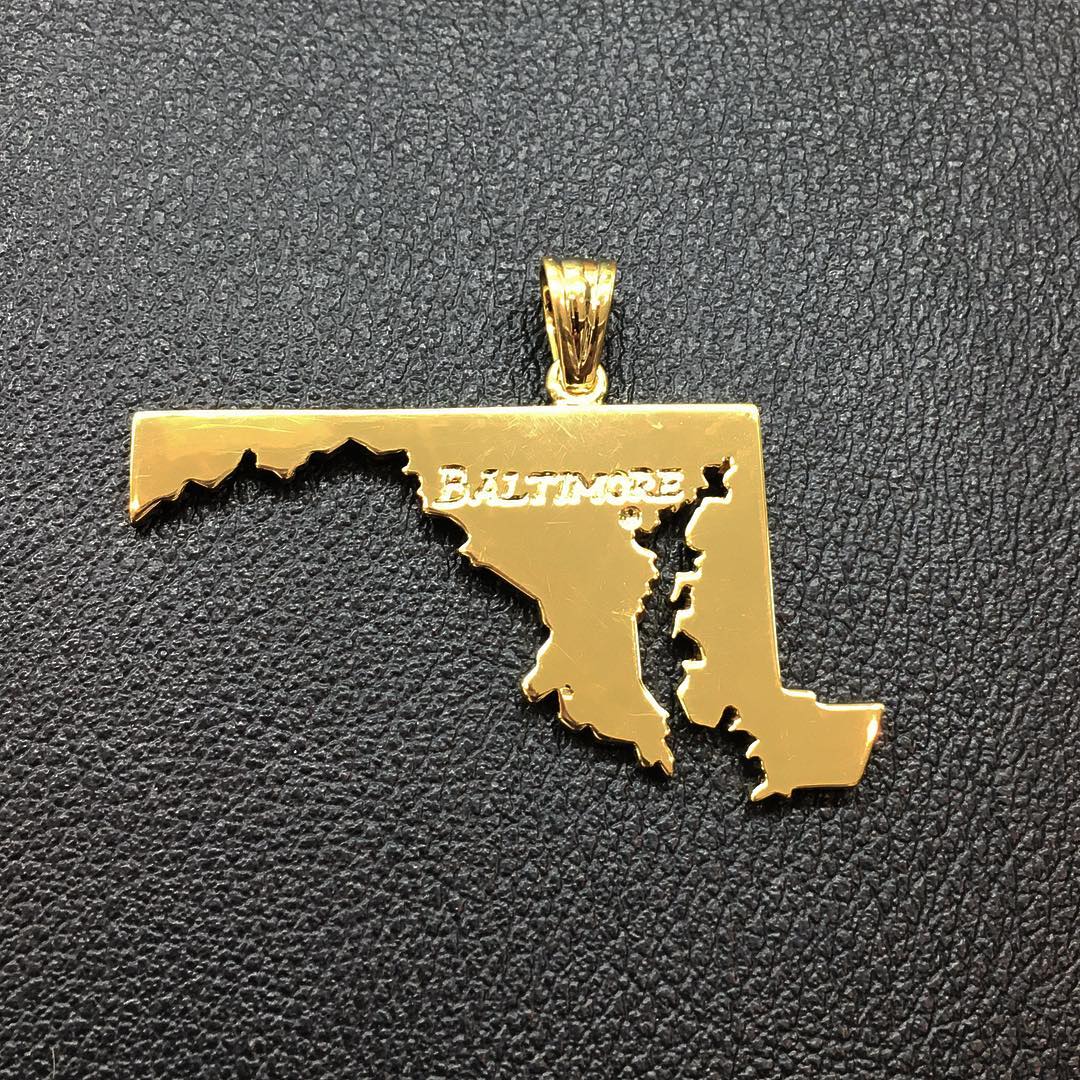 Maryland Pride Pendant